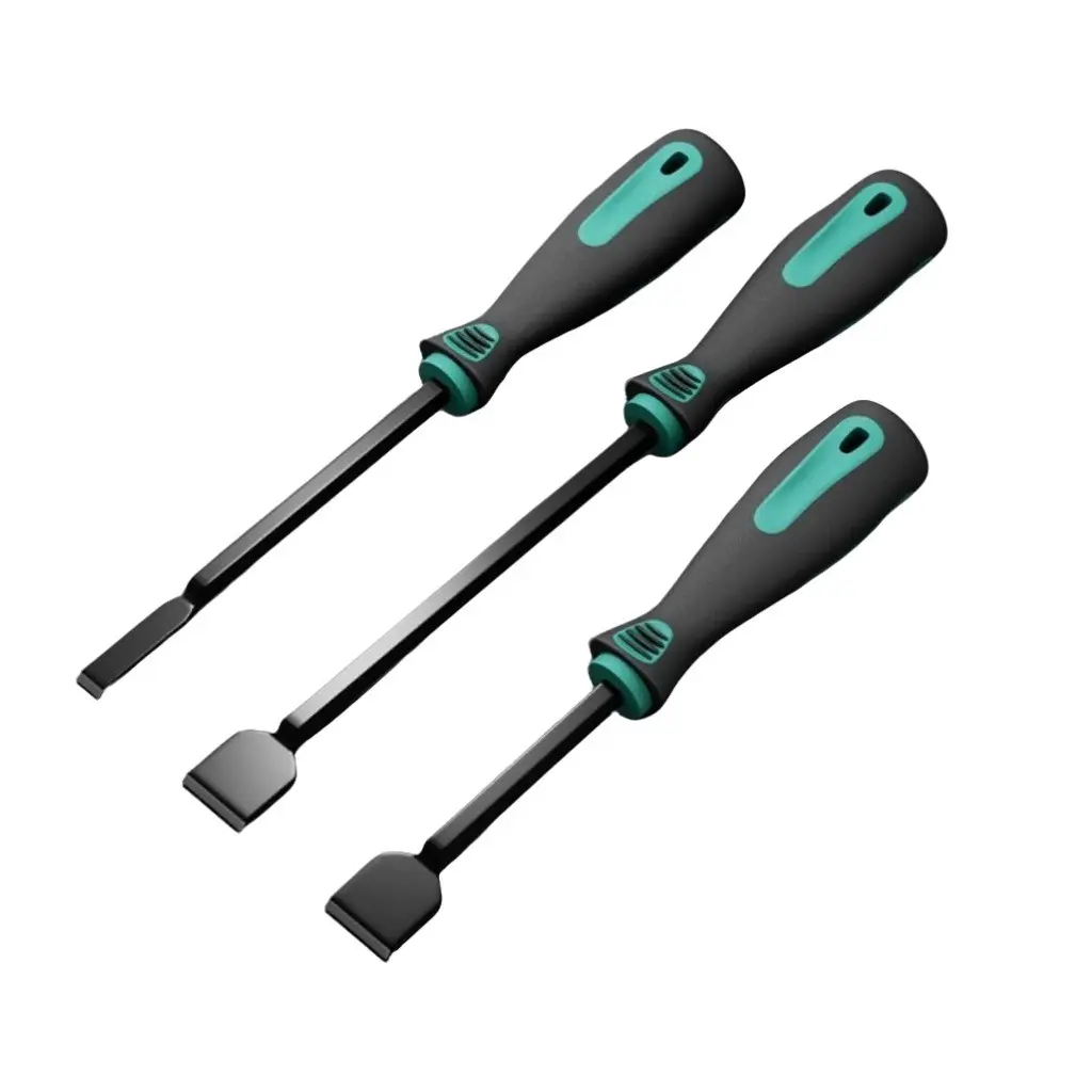 3-Piece Car Scraper Set, Durable Material Oil Stain Remover, Rust Removal Tool with Handle, Precision Scraping, Multi-Functional Repair Tool, Car Detailing Tools, Car Cleaning Supplies, Auto Detailing Supplies