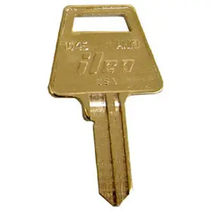 212 MAIN Kaba Ilco 838672 True Value Square Head Key Blank - American Padlock, Lock Security, Easy Setup