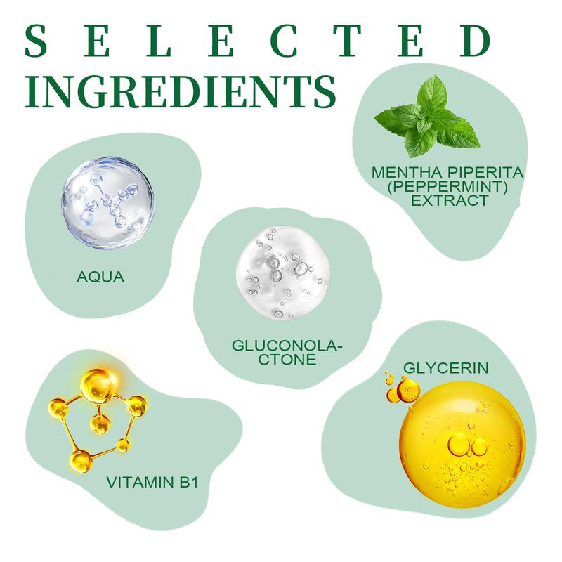 EELHOE Natural Tongue Repair Spray for White Coating & Dry Cracks Relief, Oral Care Solution, pH-Balancing, Hydrating,Fresh Breath & Swelling Soothe, 30ml