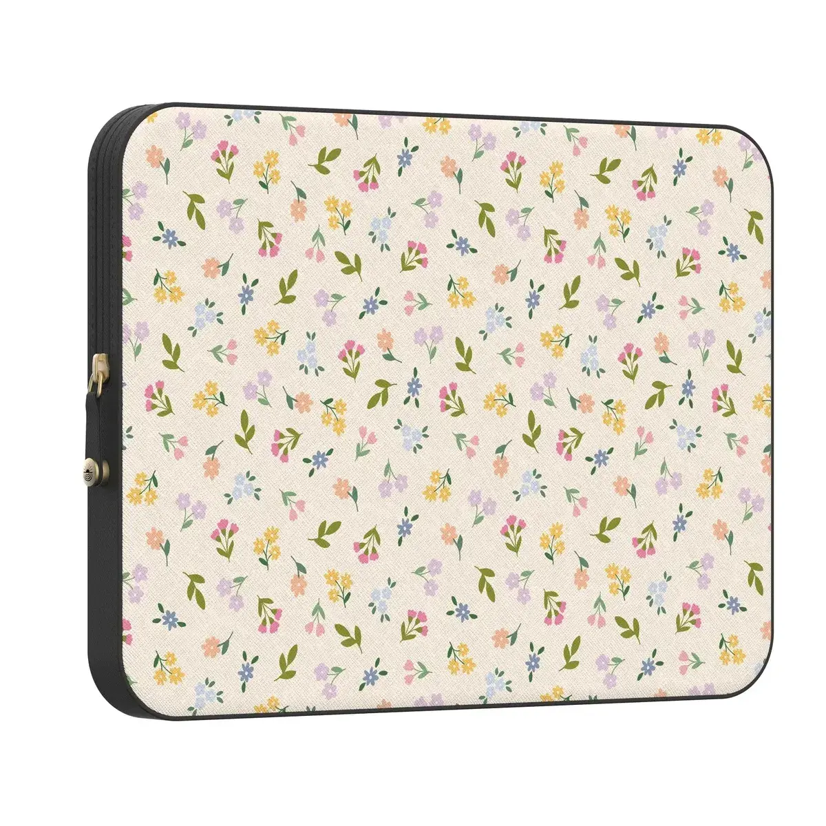Casely MacBook Laptop Sleeve Case | Ditsy Floral | Tiny Flowers, Pu Leather