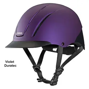 04-534 Troxel Spirit Riding Helmet - Low Profile Violet Duratec