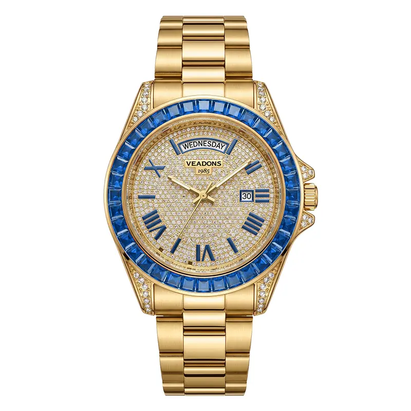 Luxurious fashion men's watch 5169-blue Luxurious fashion men's watch 5169-blue