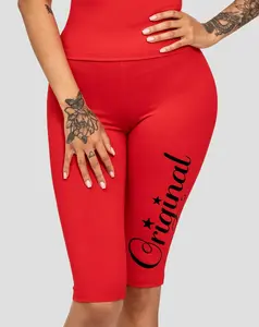 OG Baddie Red Capris