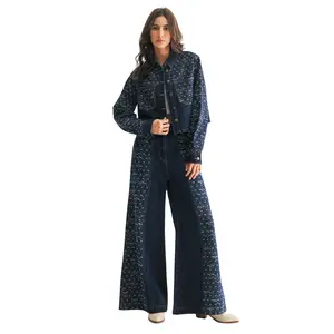 Indigo Echo Denim Set