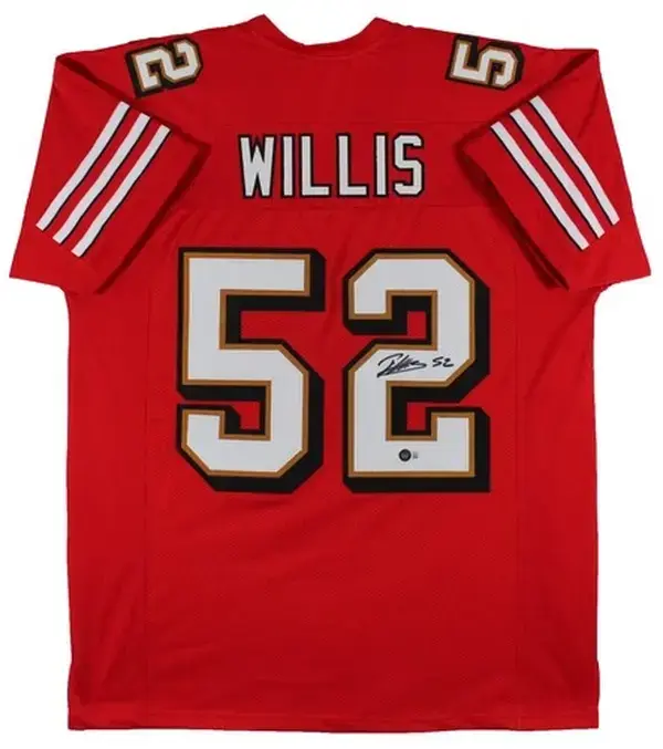 Patrick Willis Red Pro Style Jersey