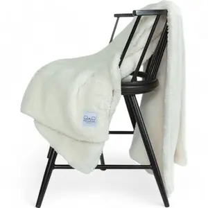 Classic Chenille Throw Blanket - Ivory