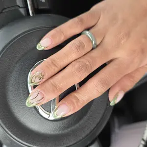 Natural Skinny Jade Ring | Green Jade Ring US Size 3–13 | Minimalist Stacking Ring | Boho Gift for Her | Polished Finish | Calm Balance & Natural Elegance