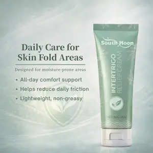 Skin Fold Comfort Cream – Chafing Protection with Zinc Oxide, Helps Reduce Moisture & Friction, Non-Steroid Daily Barrier Care