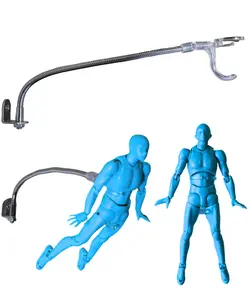 Flying Action Figure Wall Display | Hidden Hardware | Pose Figures Off The Wall