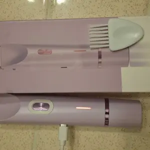 Electric Trimmer for Women, Electric Shaver and Razor Rechargeable 2-in-1 Body , Dual Heads for Painless Trimming of Pubic Hair, Face, Underarms and Legs, IPX7 Waterproof. Christmas Gift New Year Gift