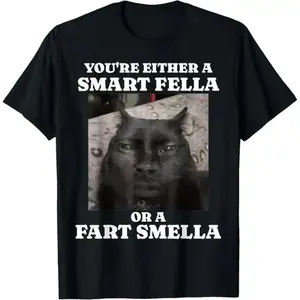 Humorous Cat Meme T-Shirt Featuring Casual Cotton Shortsleeve Tees for The Clever or The Foul