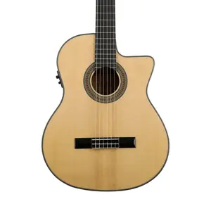 Washburn C64SCE Classical Cutaway Guitar (Natural) *USA Small Business*