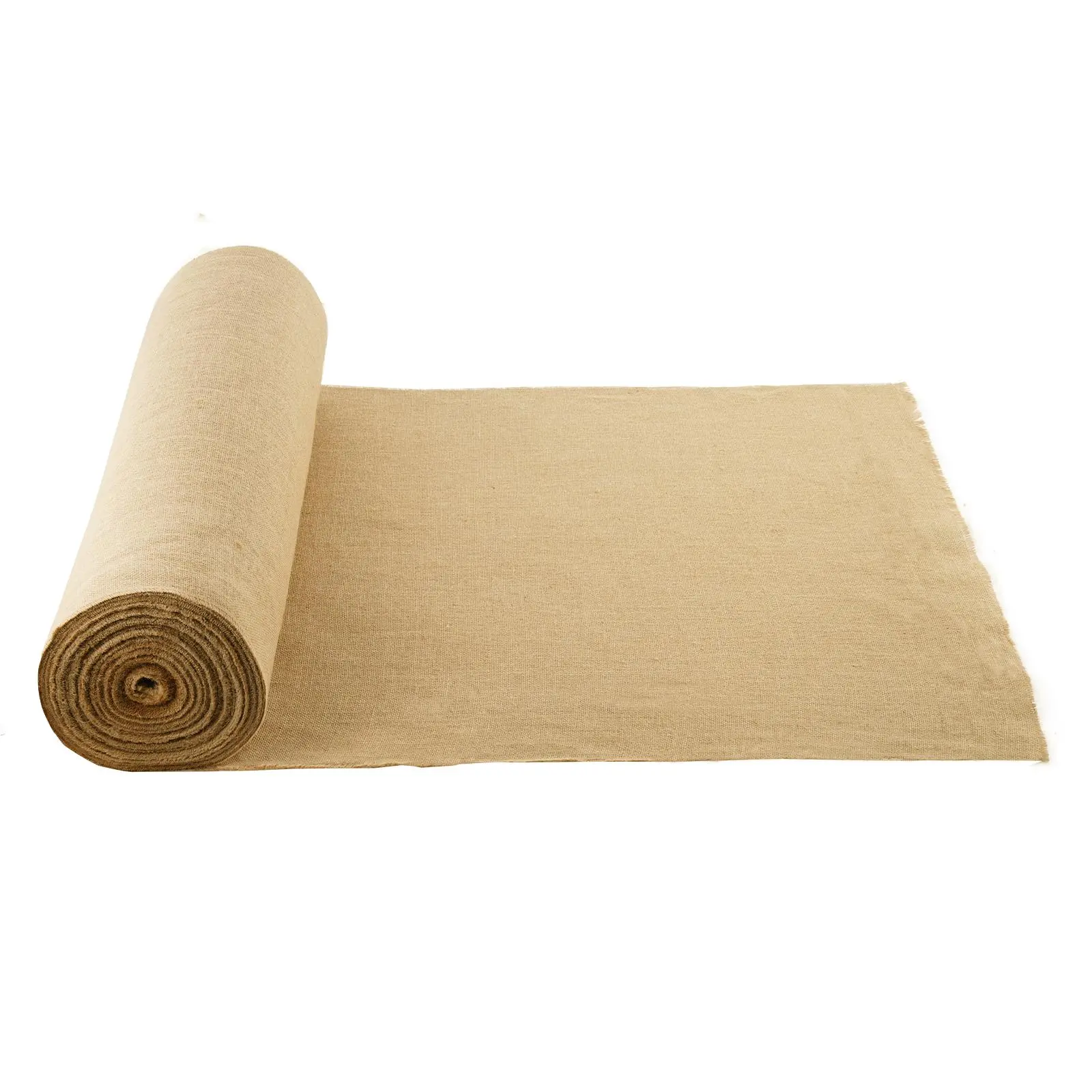 【SummerFinds】VEVOR Burlap Fabric Roll,  , 36” x 150 ft & 50 x 50 High Density Wide Natural Burlap Fabric Rolls, Jute Fabric Burlap Tree Wrap Roll, for Decor, Crafts, Wedding, Gardening, Plant & Tree Winter Covering
