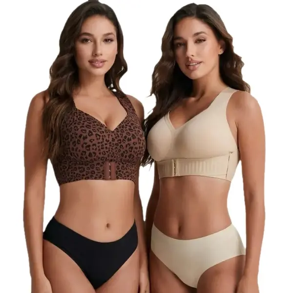 Plus Size Sports Bra for Women – Firm Support Posture Corrector, Breathable Lifting Bra with Push-Up Effect, Anti-Sagging Support Bra for Daily Wear & Light Exercise