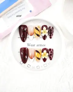 .DP.6534.Exquisitely Carved Wearable Nails