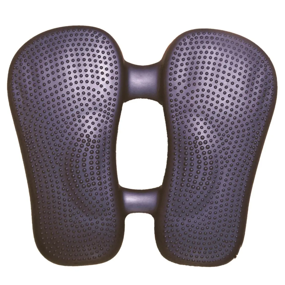 Cando  Inflatable Reciprocal Stepper Cushion, Lightweight, Balance, Foot Shape