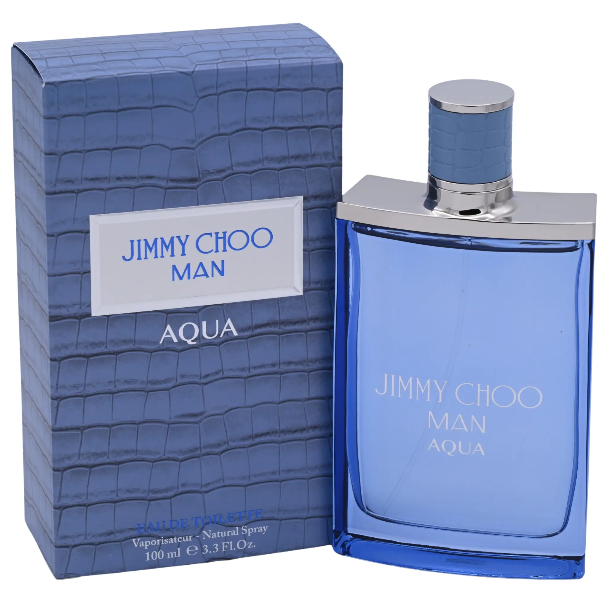 JIMMY CHOO Man Aqua Men's Eau de Toilette (EDT) with Grapefruit Oil, 3.3/3.4 oz, New in Box, Edt Type, Boxed Men's Fragrance, Citrus Men's Fragrance