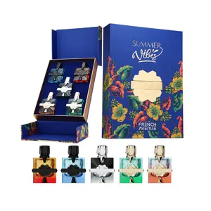 French Avenue Aromatix Summer Vibes Extrait De Parfum 30ml - Luxury Unisex,Travel Collection, Fresh Fruity Woody Arabian Perfume Kit