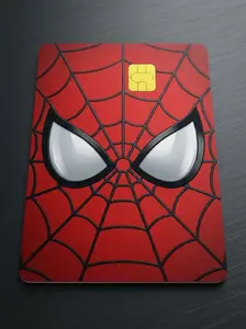 Spider Face Credit Card, Debit Card Skin, Spider Design Card Wrap, Moody Aesthetic Skin, Credit Card Decal, Debit Card Sticker, Vinyl Card Cover