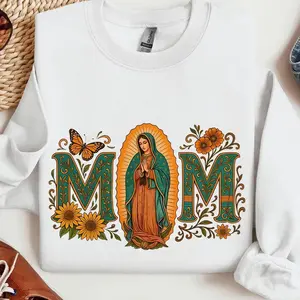 Mexican Mom Sweatshirt - Latina Culture Mom Shirt, Proud Mexican Mama Crewneck, Hispanic Heritage Gift for Mother
