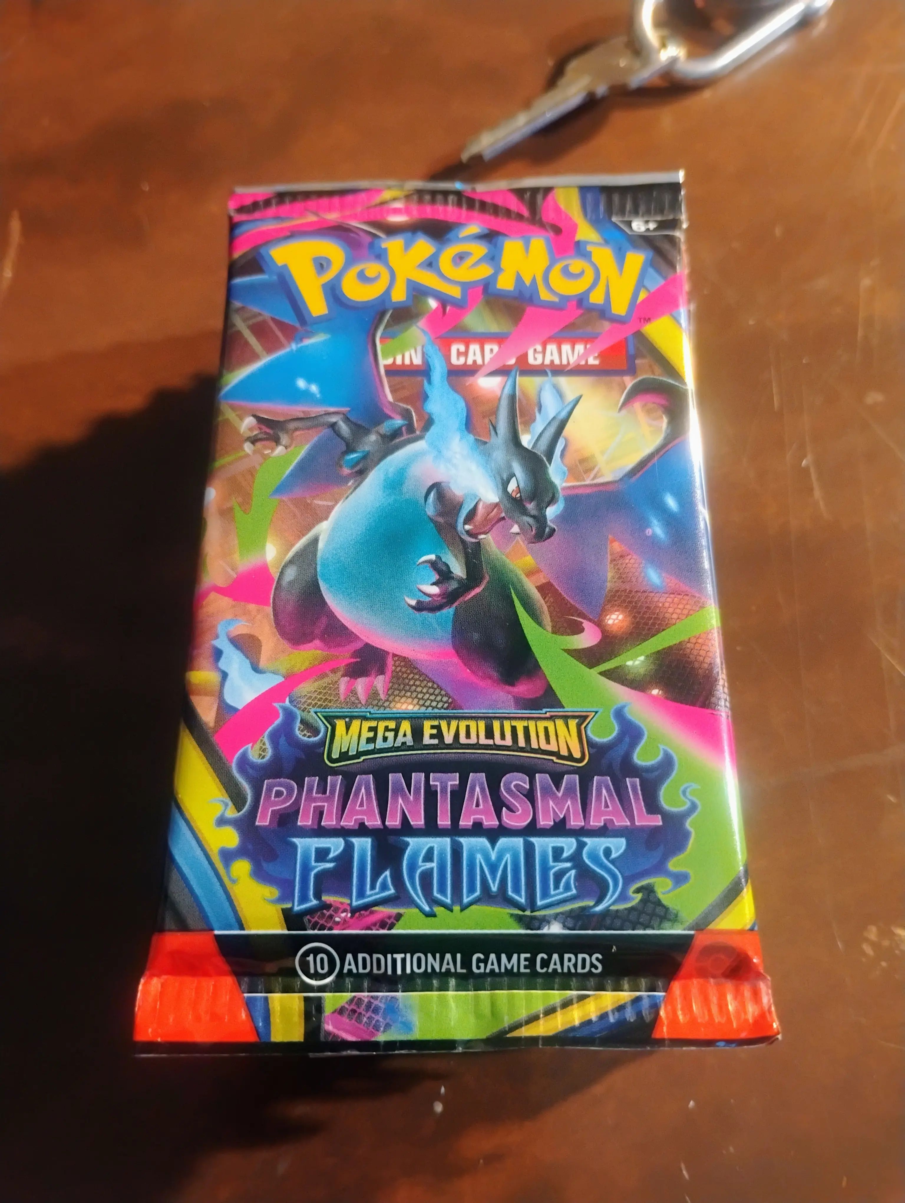 Pokémon Mega Evolution Phantasmal Flames Charizard 10 Additional Game Cards Collectible Card Game