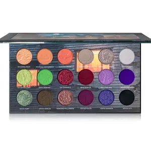 Witch City Salem - 18 Wicked Shade Eyeshadow Palette - Cruelty Free Makeup
