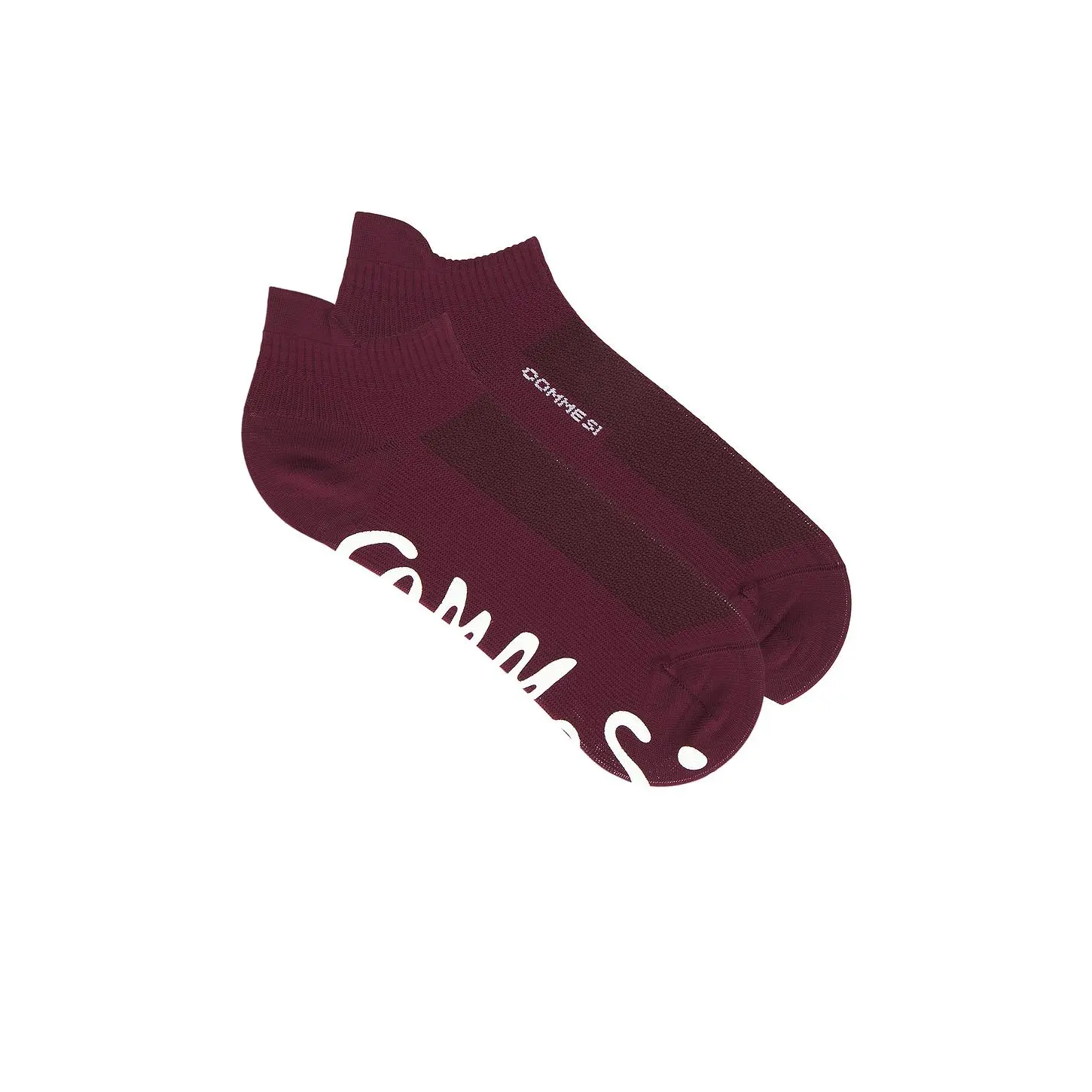 Comme Si The Pilates Ankle Sock in Maroon