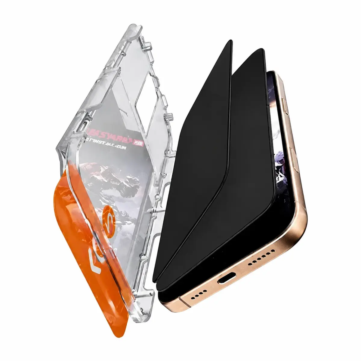TRANSFORMERS HD Ultra Clear Phone Tempered Glass, Heavy Duty Shatterproof Anti-Scratch Screen Protector, Smooth Electroplated Oleophobic Layer, Auto Install Bubble-Free Full Screen Guard