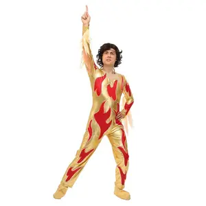 Men's Blades of Glory Fire Jumpsuit Costume