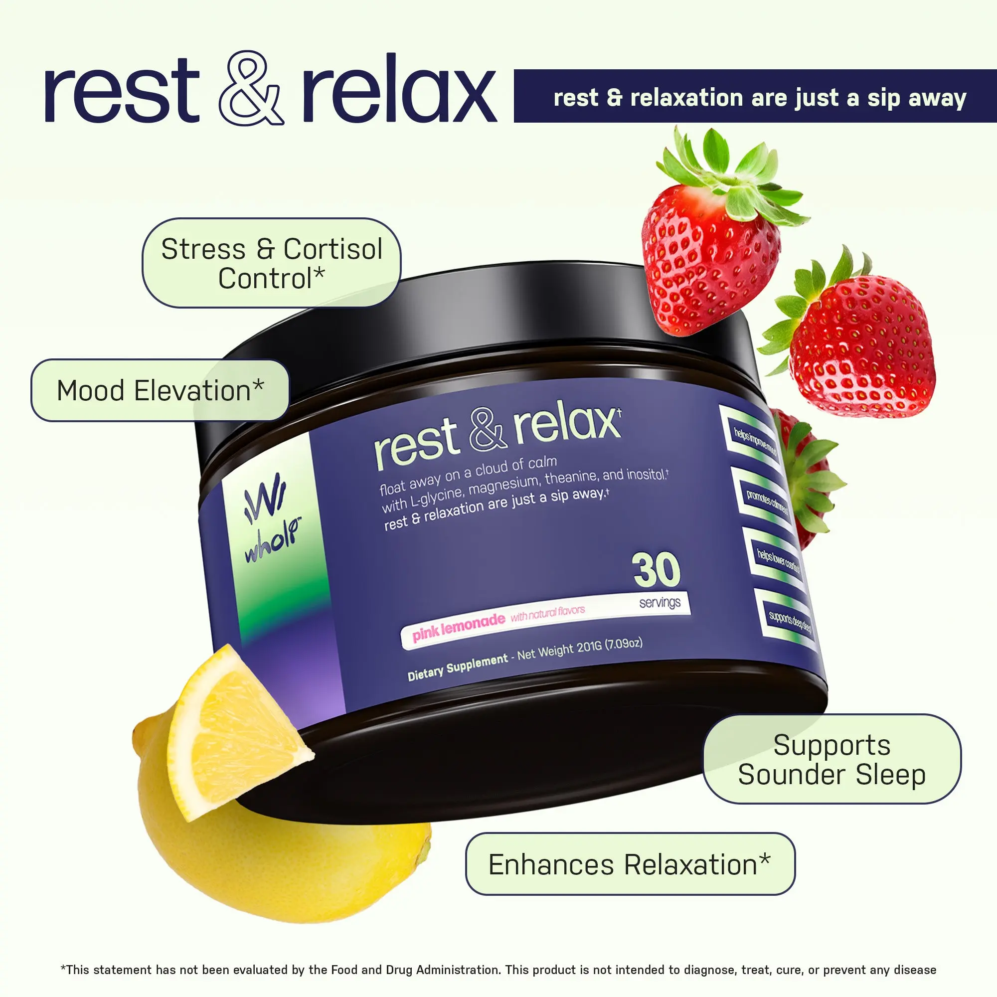 Rest & Relax - Premium Calming Powder