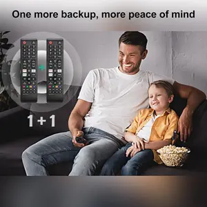 【Pack of 2】 New Besia Universal Remote for all Samsung TV Remote, Replacement Compatible for All Samsung Smart TV, LED, LCD, HDTV, 3D, Series TV