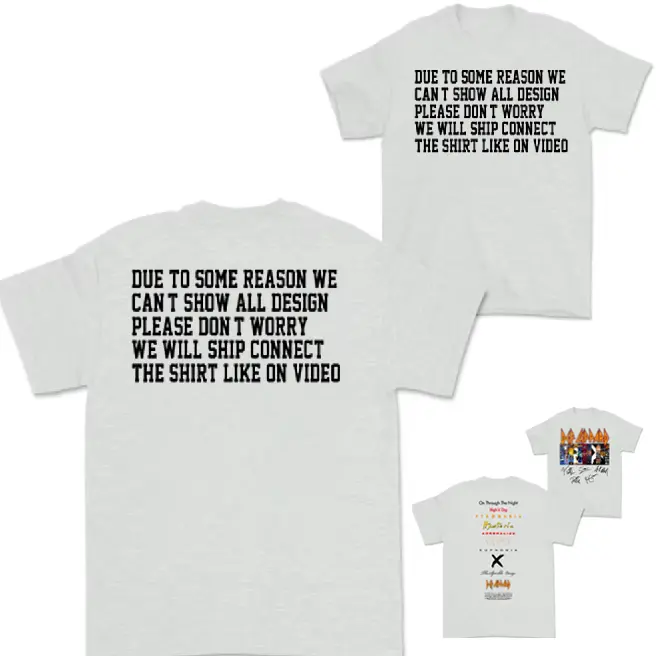Def L Album 2 Sided Shirt, Rock Band Tee, Tour Merch, 90s, Gift For Fan, Unisex
