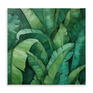 360 Stand Nature-Inspired Dense Leaf-Designed Waterproof Tablecloth, 58x58 in, Mildew-Resistant, Indoor/Outdoor Household Kitchen Linen for Home Decor (Model C1TC58585B2FC3), Waterproof Table Cloth, Easy Cleaning Apron