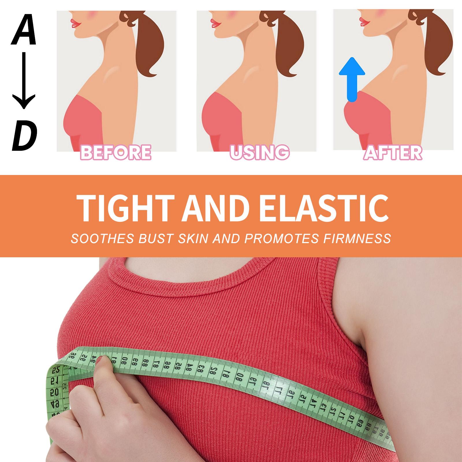 Houkea Sponge Self-Adhesive Bra Pads Firm Plump Lift Women's Bust Support Anti-Sagging