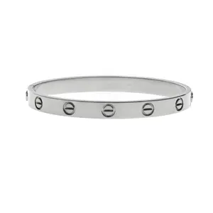 Pre-owned Cartier Love Bracelet Size 16