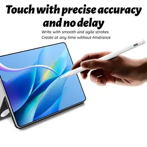 Upgrade iPad Touch Pen Fast Charging Compatible with Apple Pencil Fits All 2018 Series Ipads, High Performance & Durable Design, Ipad Stylus Pen