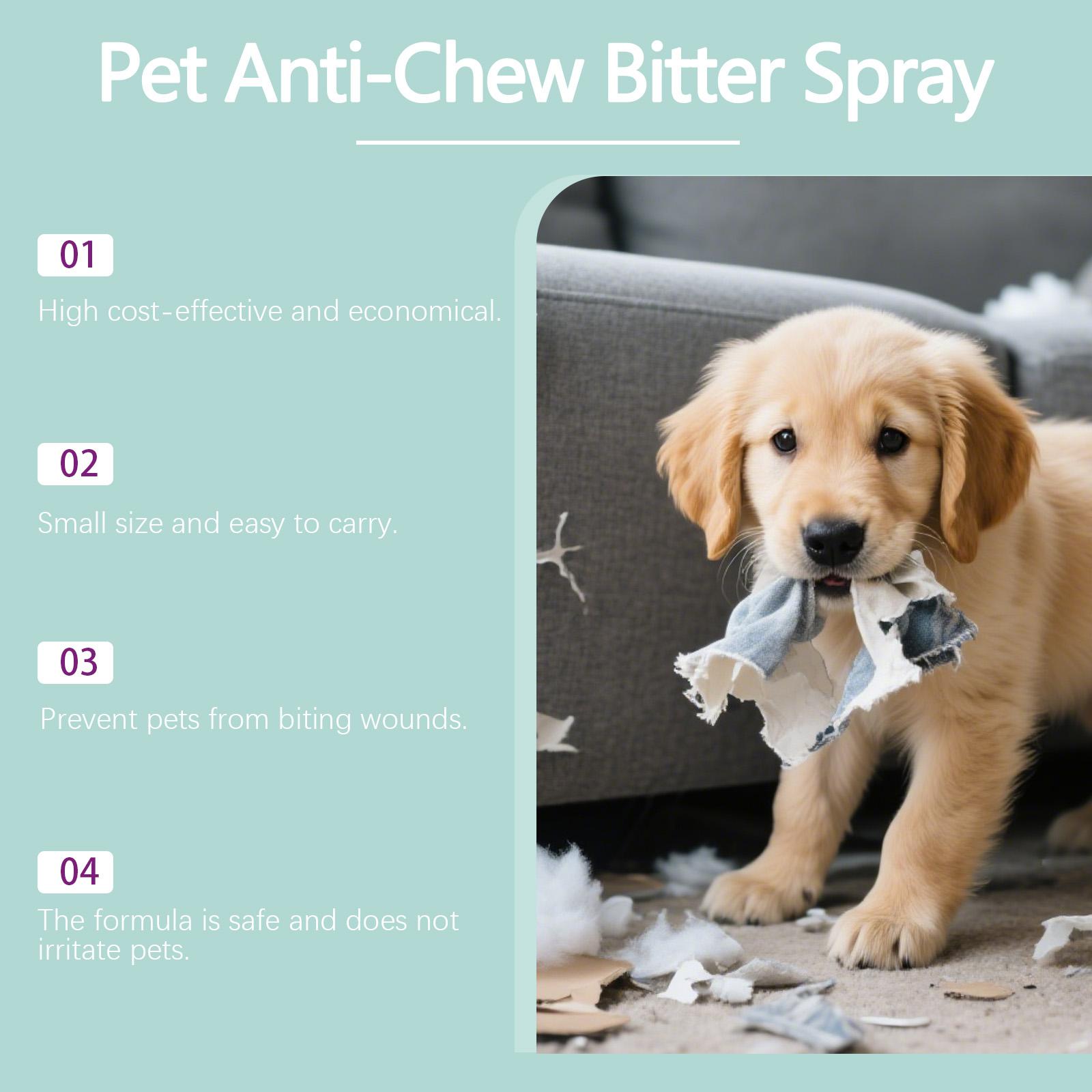 EelJoy Anti-Chew Spray for Cats & Dogs  Gentle Formula for Behavior Correction Training