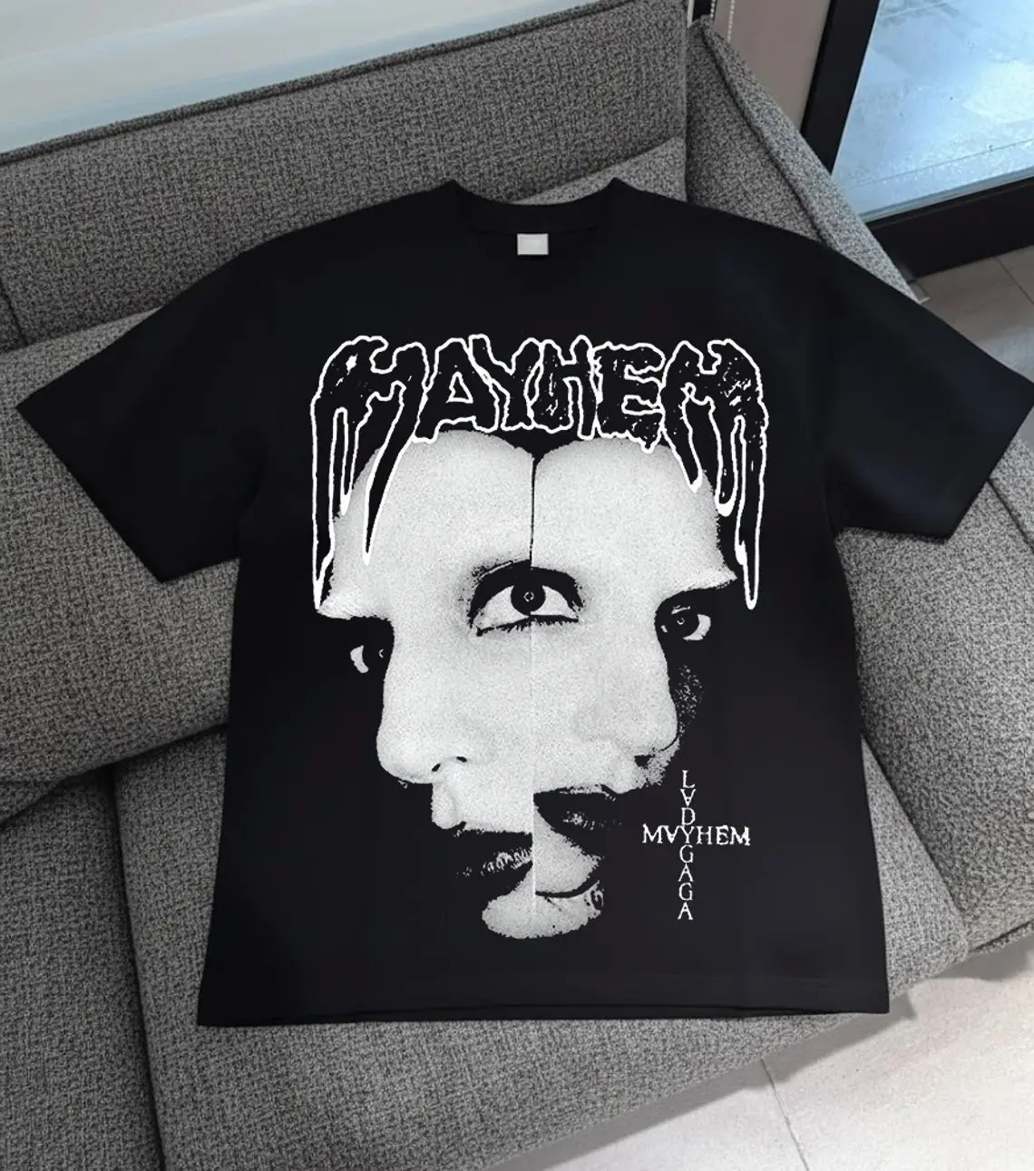 Retro Gaga Mayhem Graphic T-shirts, Mayhem Ball Unisex Tee For Fans Authentic T-shirt