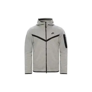Nike Sportswear Tech Fleece Windrunner Full Zip Hoodie (FW24) Dark Grey Heather/Black (men) by StockX