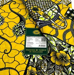 Authentic African Print 100%Cotton 6yards
