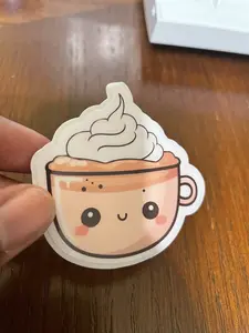 Cute Hot Chocolate Sticker