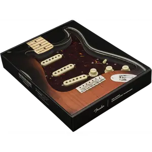 Genuine FENDER Pre-Wired TEX-MEX Loaded Strat 11-Hole TORTOISE SHELL Pickguard