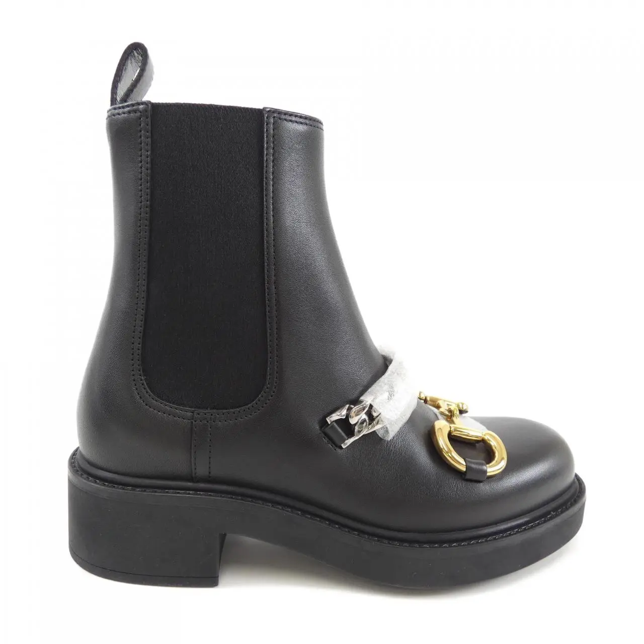 Pre-owned GUCCI Others Small Leather Goods 17K10 Leather Boots