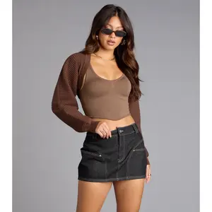 Cool Intentions Long Sleeve Knit Bolero