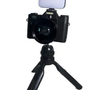 JWD Digital Direct Presents: 4K Digital Camera, 56MP Camera with 180° Flip Screen, Vlogging Camera, Autofocus Camera with 16X Digital Zoom, Wide Angle & Macro Lens Camera