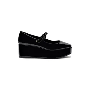 Blair Flatform In Black Patent Leather