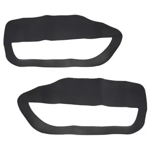 Fit For 05-09 Ford Mustang Door Panel Insert Card Cover Kit Leather 2Pcs