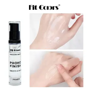 1,3PC Fit Colors Photo Finish Face Primer, Pore-Blurring Oil-Control Base, Smooth Blur, Long-Lasting, for All Skin, Makeup Base, Pore Minimizer Primer, Matte Primer