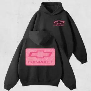 Chevrolet Pink Camo Logo Vintage Hoodie 2 Sides, Outdoor Summer Shirt, Racing Fan, Gift For Car Lover, Country Hunting Casual Top Gifts For Men For Him C0G