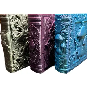 Arcane Tomes of Secrets – Hidden Storage for Dice, Cards, and More! 3D-Printed Handcrafted Boxes with Mimic, Cthulhu or Fairy Mushroom Design